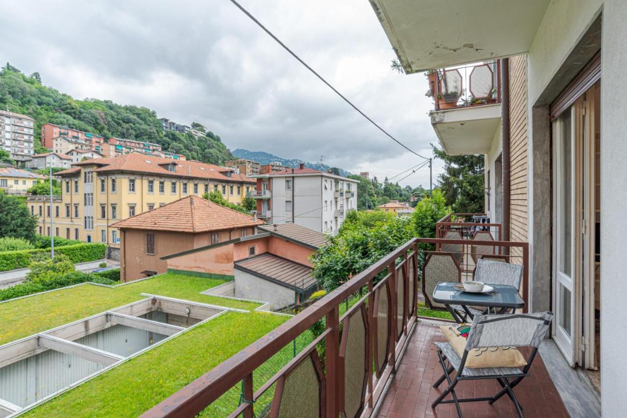 Lovely & Quiet Apartment - With Balcony & Parking Como Exteriér fotografie
